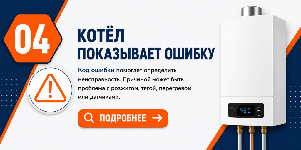 Частые неисправности газовых котлов